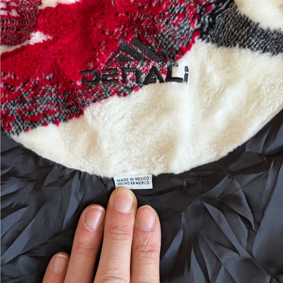 VINTAGE Denali Winter Scene Fleece Vest size Medium - Picture 2 of 5